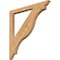 Ekena Millwork Funston Traditional Smooth Bracket, Western Red Cedar, 3 1/2"W x 46"D x 46"H BKT04X46X46FST01SWR - alternate 1